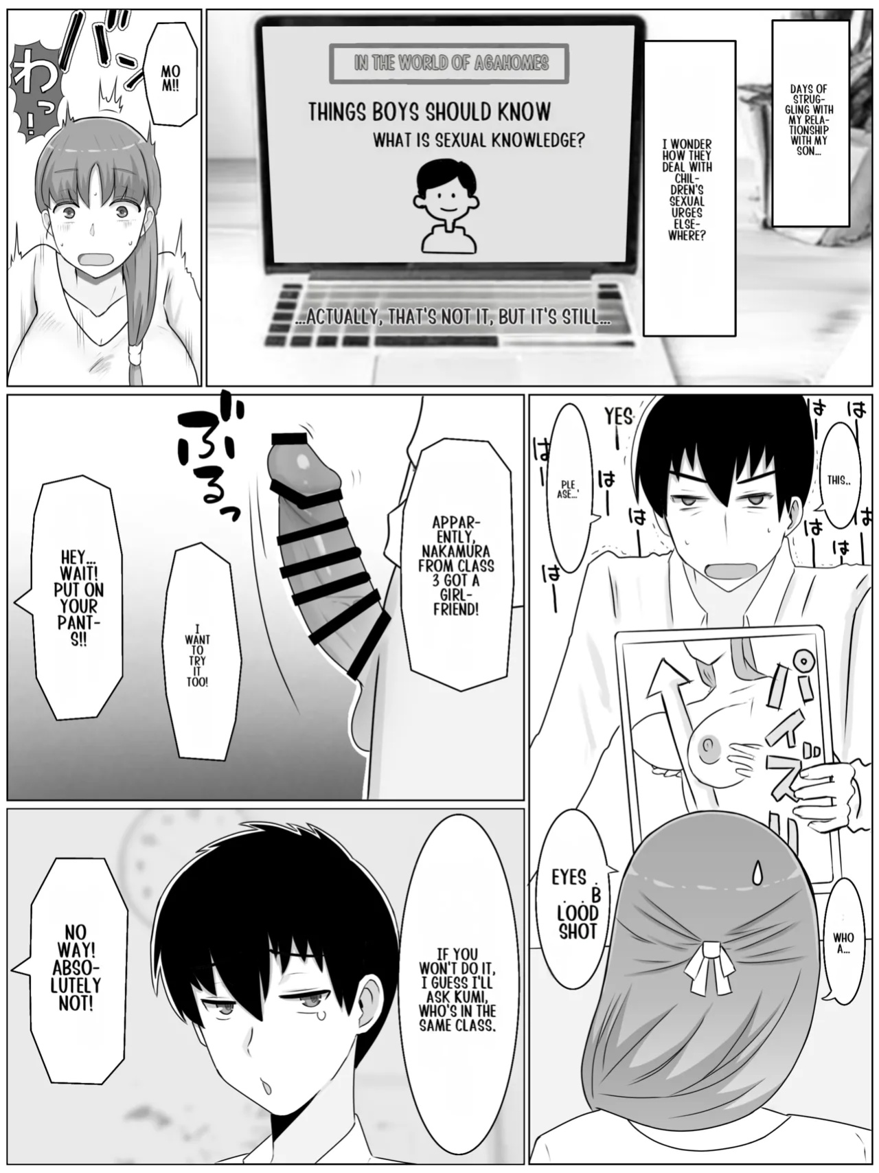 [Saimonke] Kaa-san to Shitai Koto ~ Zetsurin Musuko to no Seikatsu Kaisou Hen [LiChungChin]