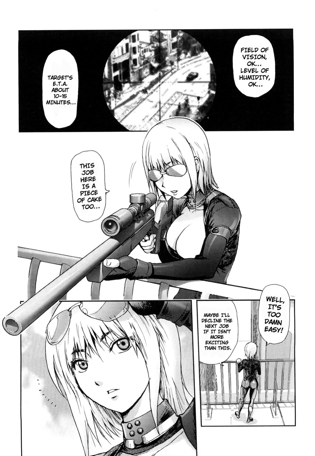 [Kon-Kit] The Adventures of Suicide Man, The Woman Who Never Misses, and Hime-Chan