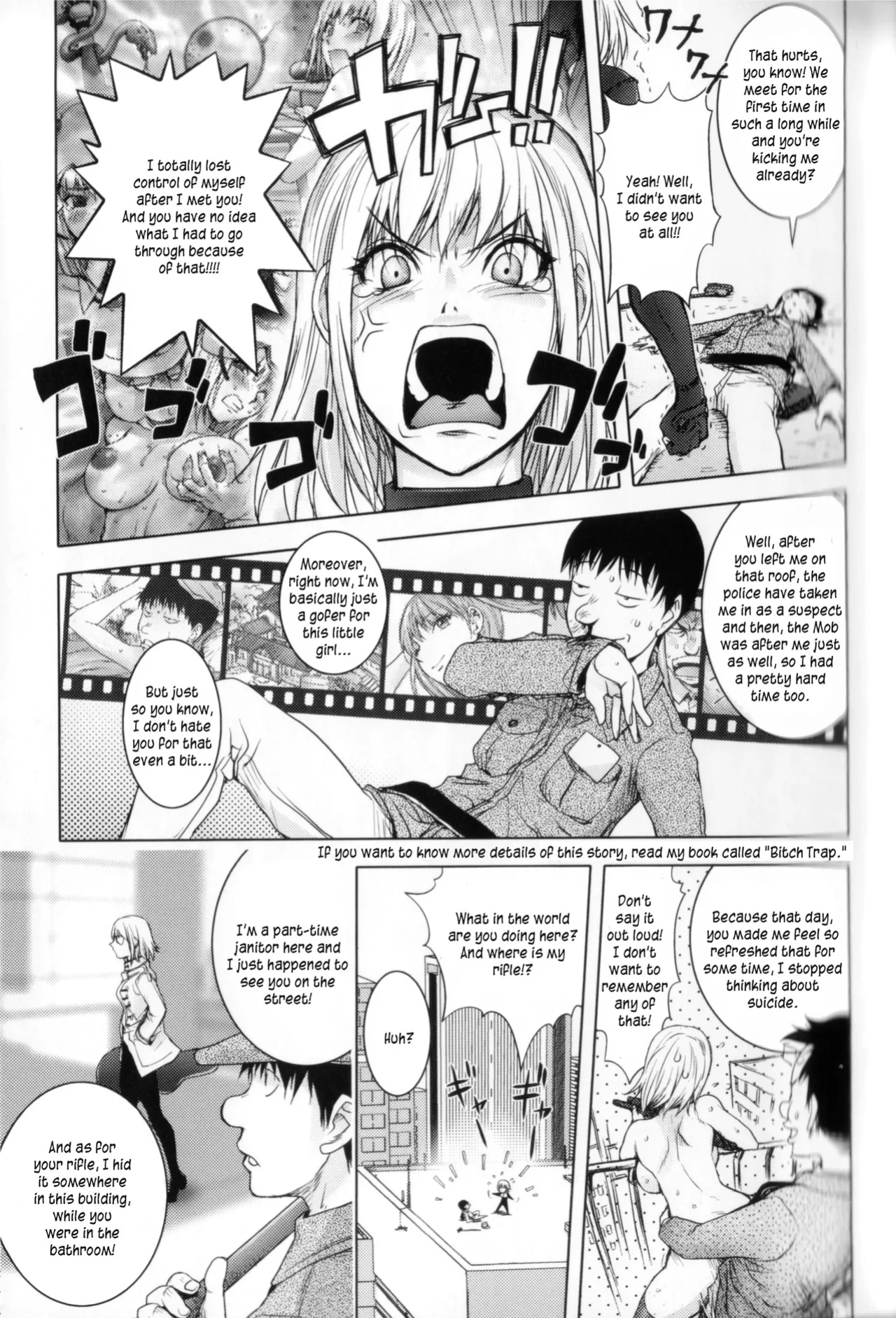 [Kon-Kit] The Adventures of Suicide Man, The Woman Who Never Misses, and Hime-Chan