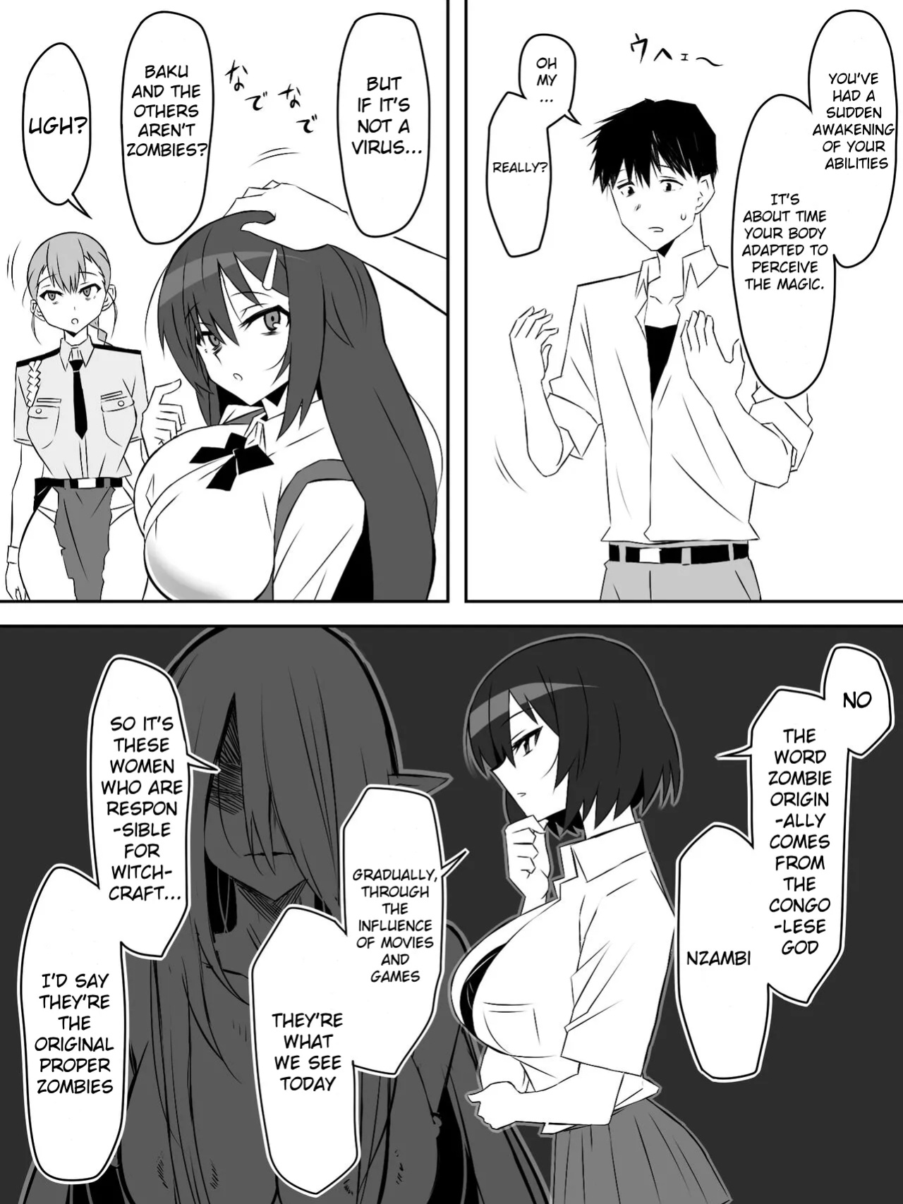 [Circle Kagemusha (Kagemusha)] Zombie Harem Life ~Koutai Mochi no Ore to Bakunyuu Zombie~ 6