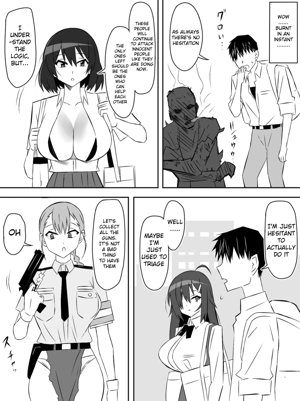 [Circle Kagemusha (Kagemusha)] Zombie Harem Life ~Koutai Mochi no Ore to Bakunyuu Zombie~ 6
