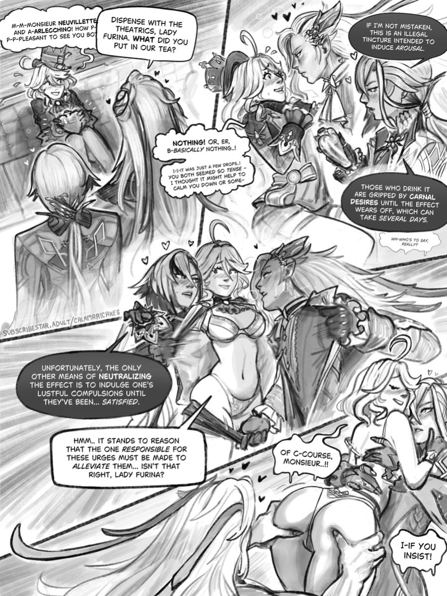 [Calamari Cakes] Furina the Pervert's Weekend (Genshin Impact)
