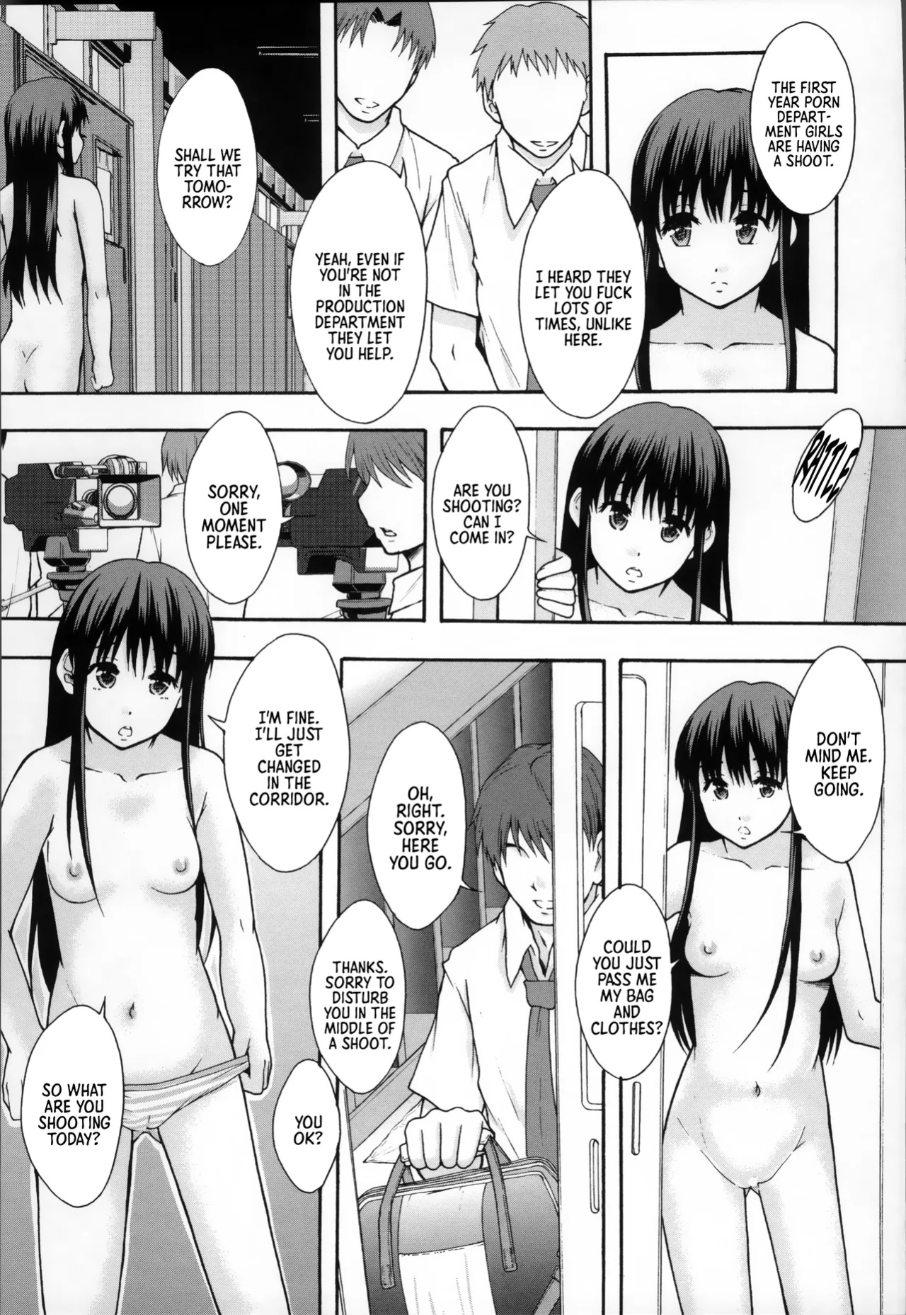 [Mayonnaise.] Anoko No Class Wa AV ka Ch. 3 | Will be a Porno Star! Ch. 3 =TB=