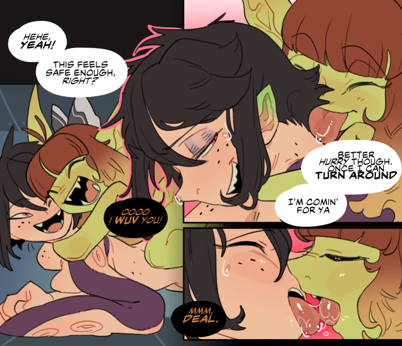 Goblin Juice Comic by Knuxxy