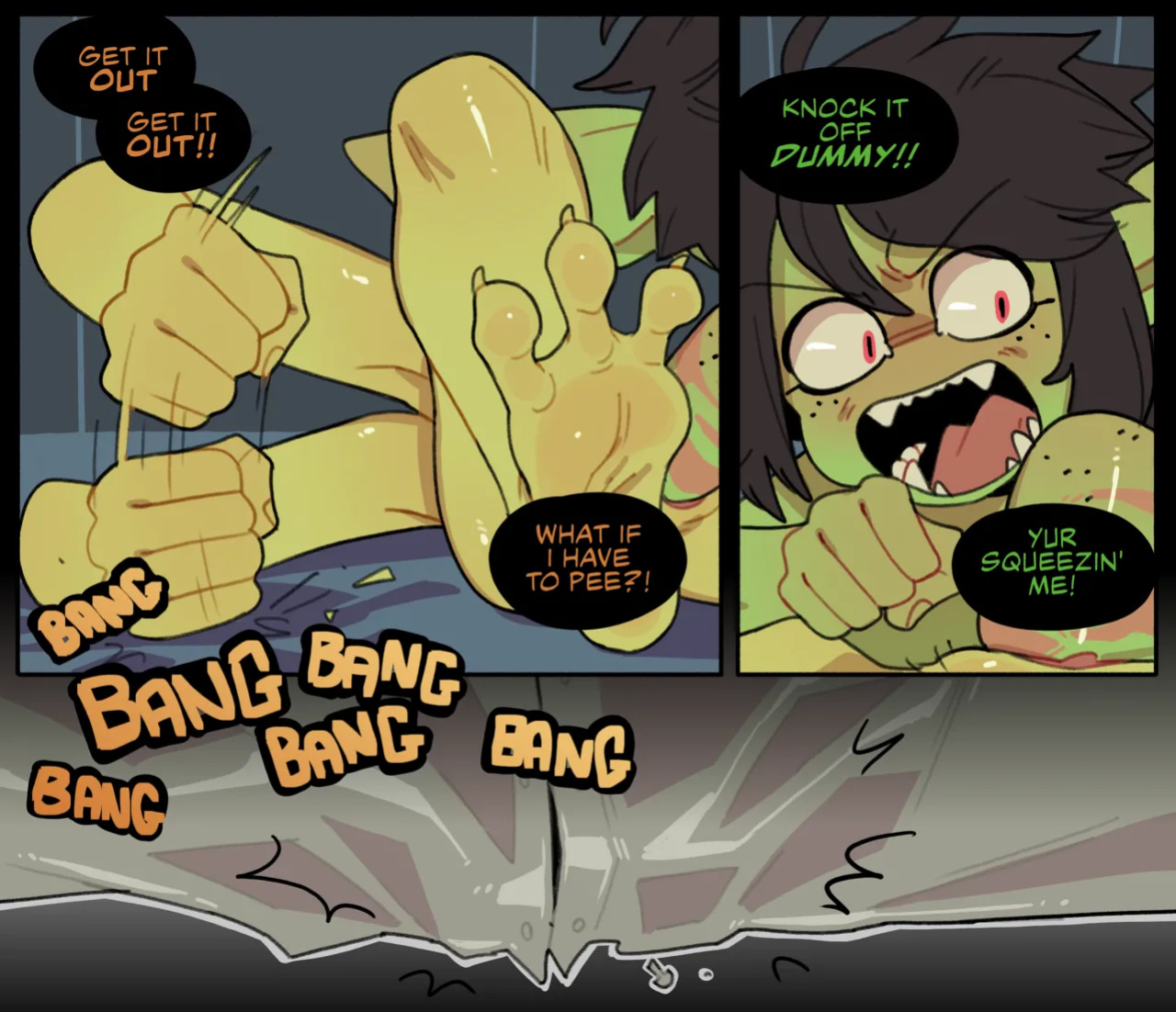Goblin Juice Comic by Knuxxy