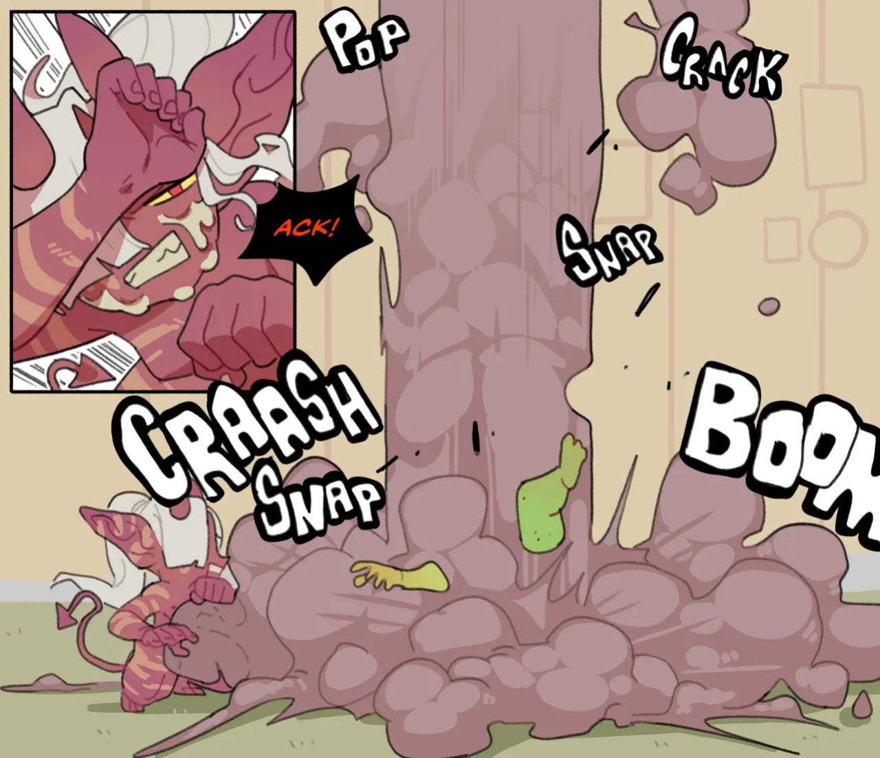Goblin Juice Comic by Knuxxy