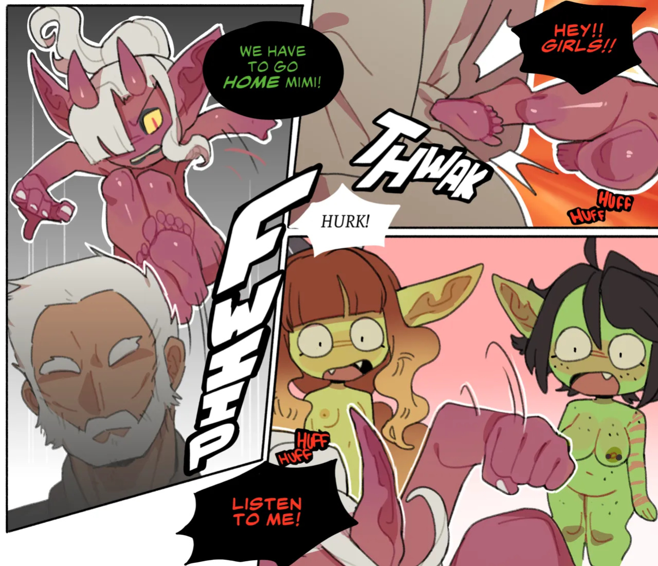 Goblin Juice Comic by Knuxxy