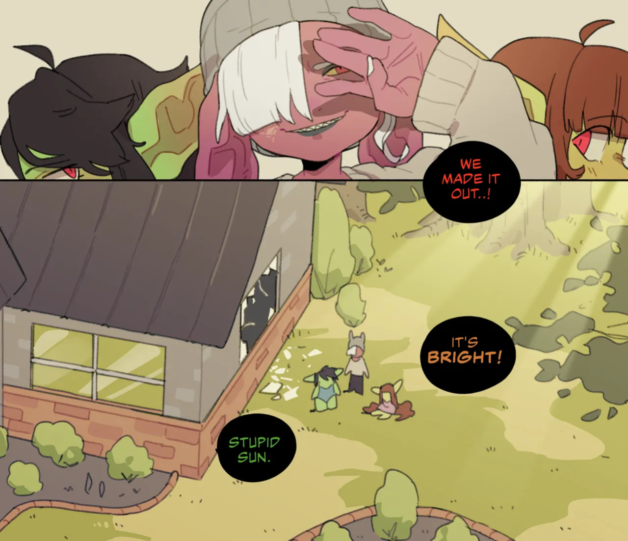 Goblin Juice Comic by Knuxxy
