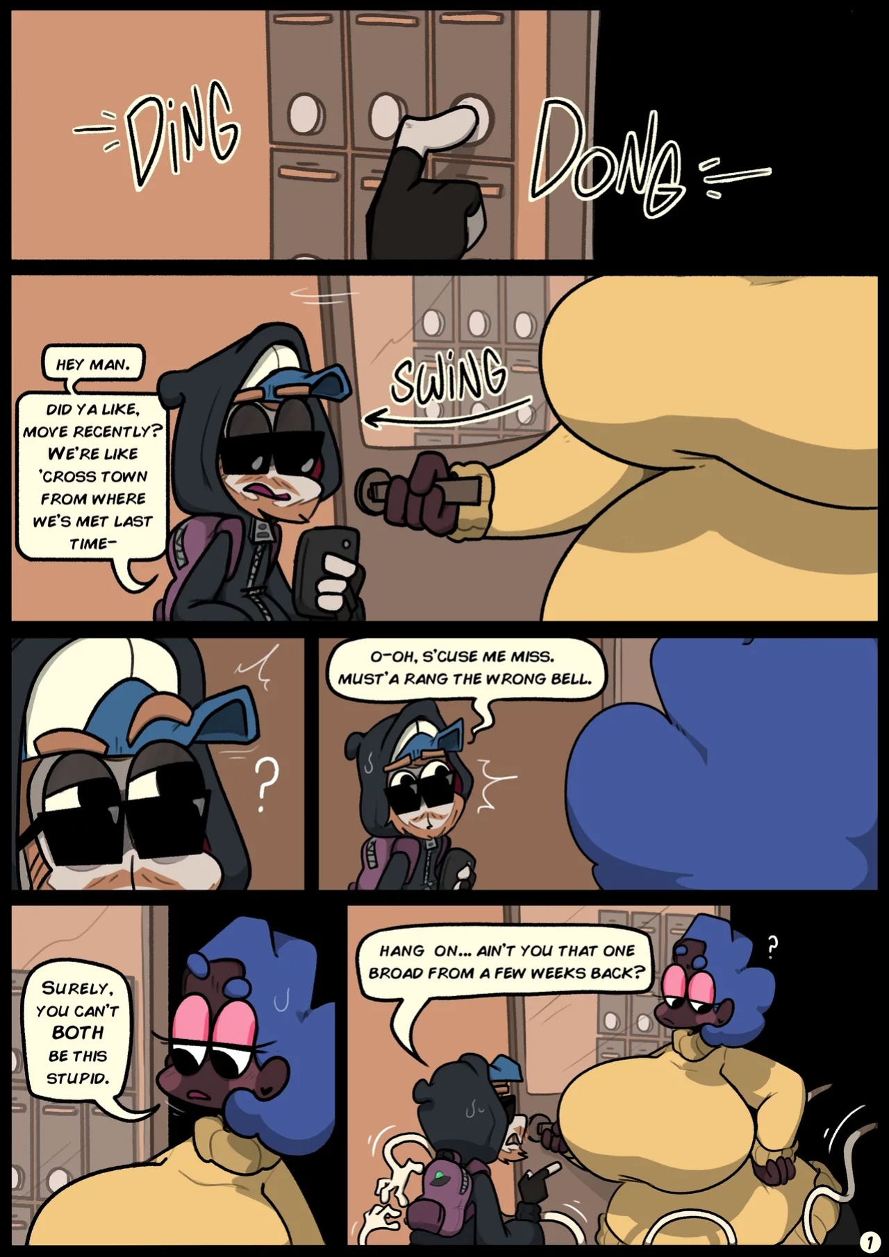 Slapstick Together Chapter 2: A Fellow Shrimp with a Kink