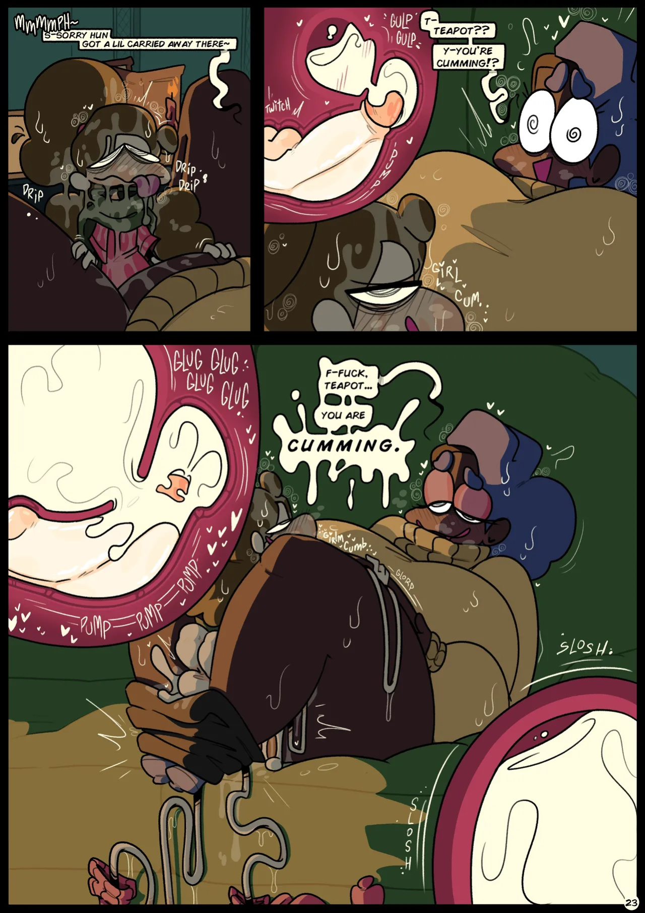 Slapstick Together Chapter 2: A Fellow Shrimp with a Kink