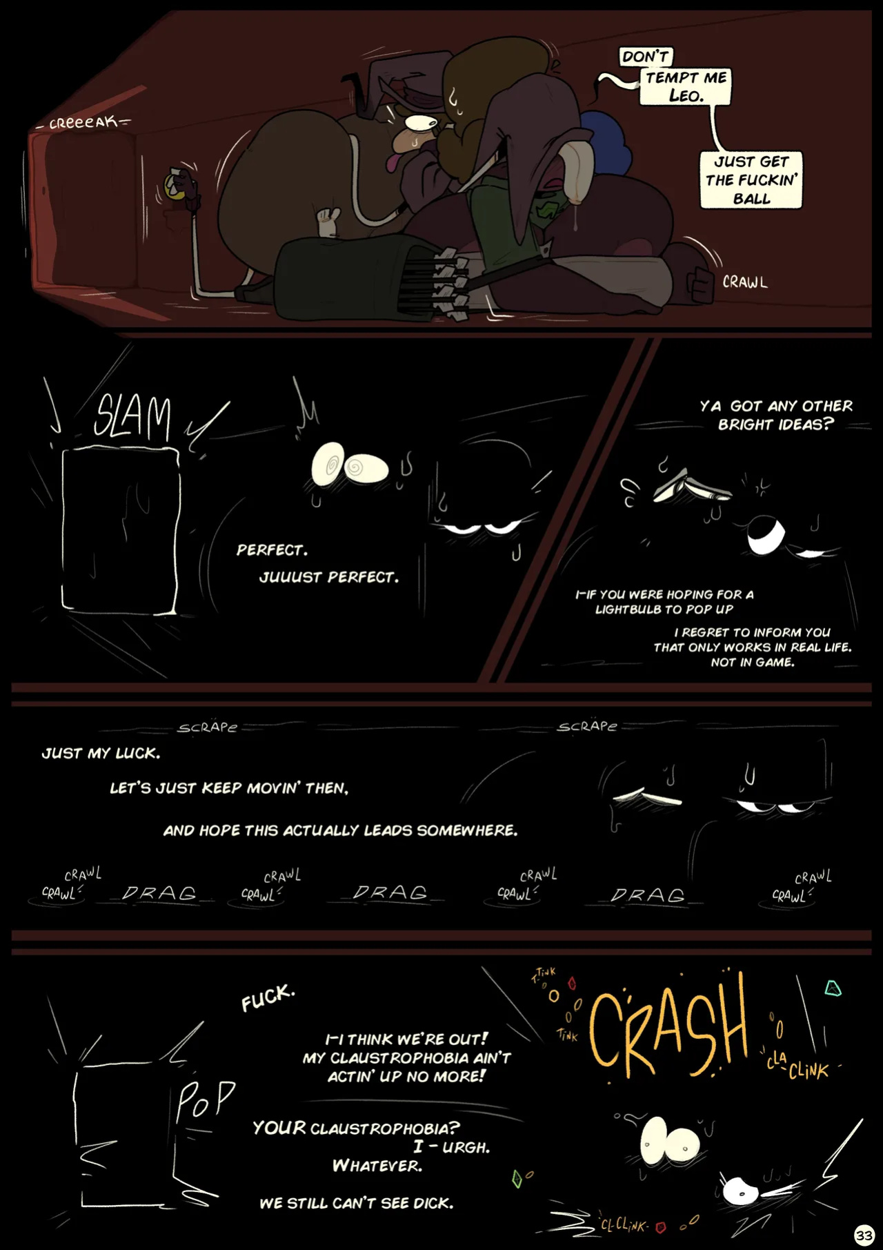 Slapstick Together Chapter 2: A Fellow Shrimp with a Kink