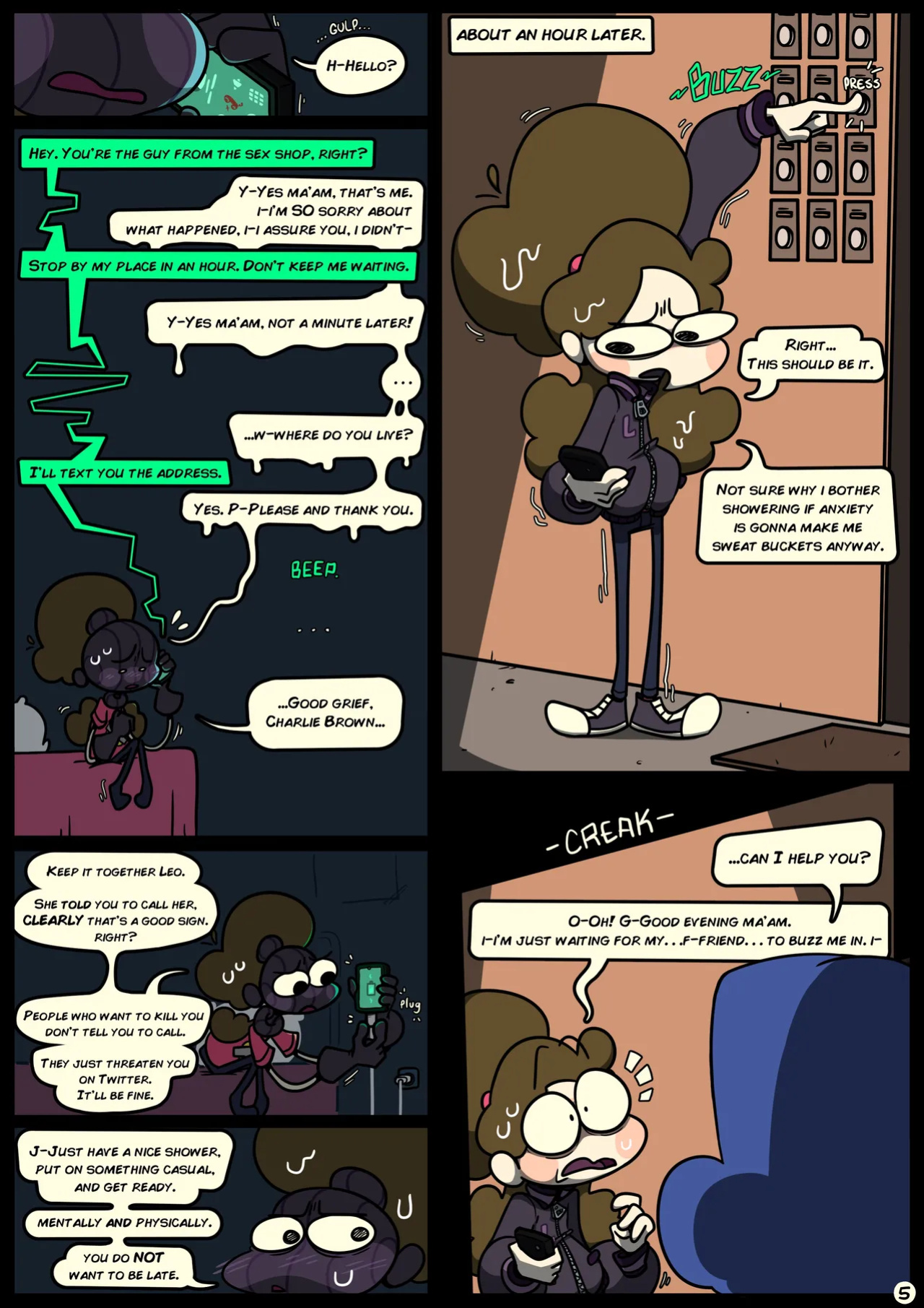 Slapstick Together Chapter 1: Strangers in the Night