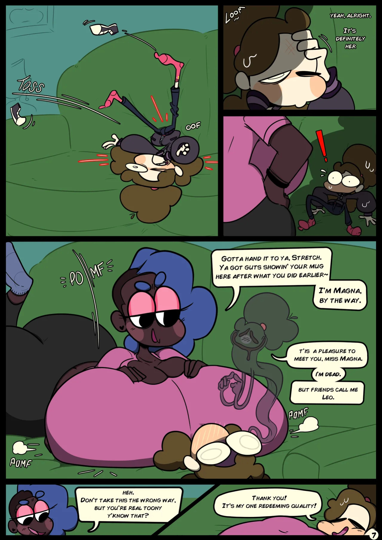 Slapstick Together Chapter 1: Strangers in the Night