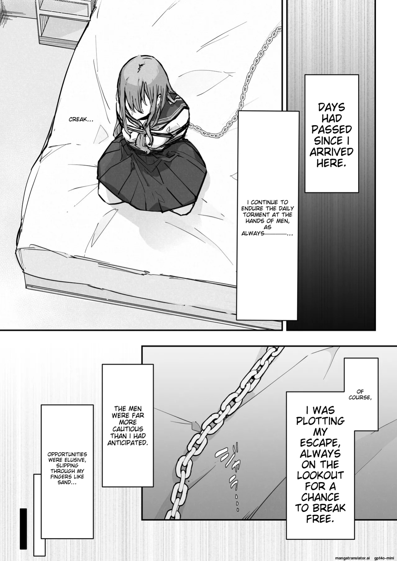 [Nanonan no Tei (Nanonanno)] JK Kuppuku Kousoku 3 ~Aikidou Shoujo ga Maketa Hi~ [English MTL]