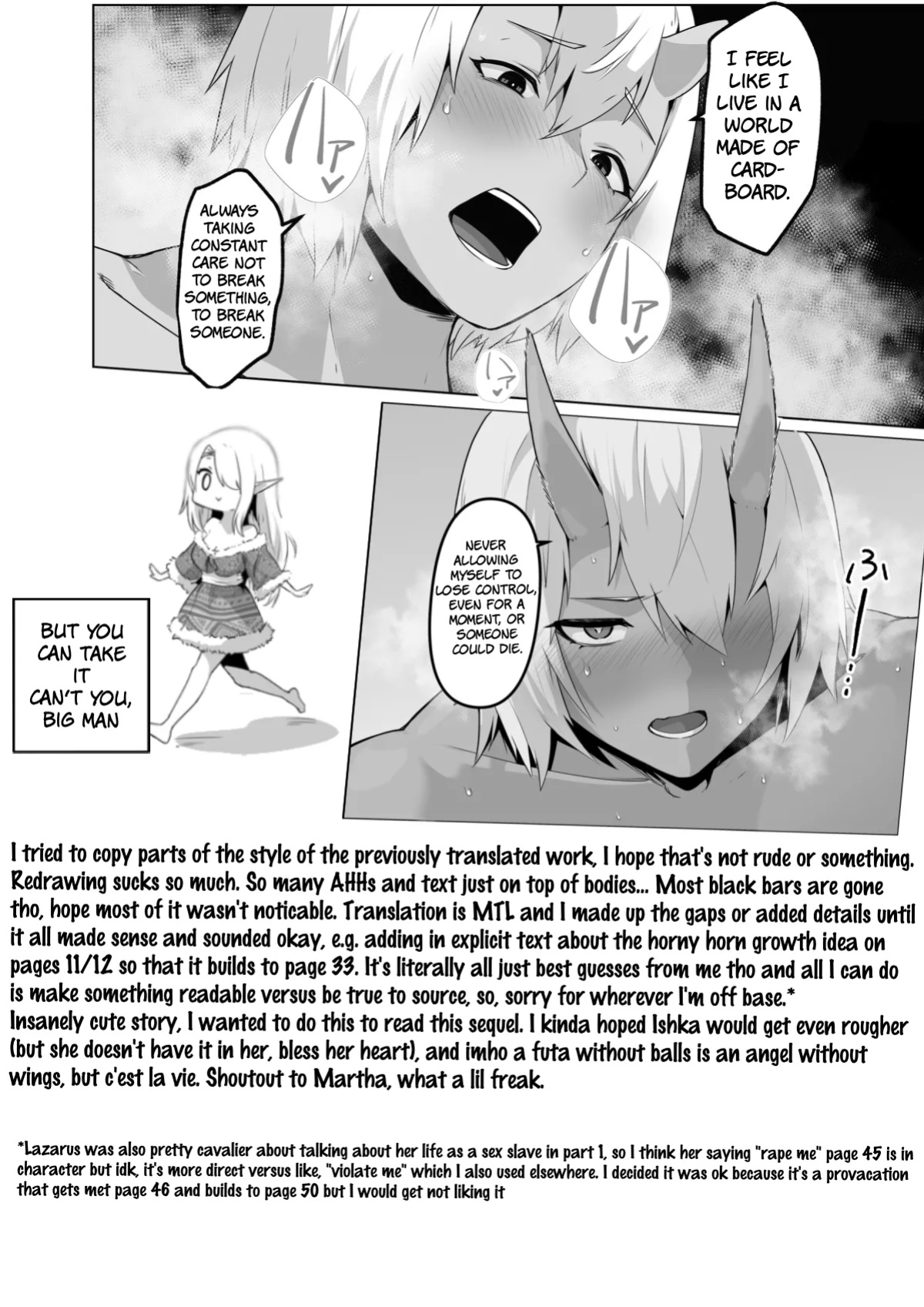 [HASHIOKI (Otemoto)] Seiyoku Tsuyo Tsuyo Elf wa Muriyari Okashite Hoshii [MTL]