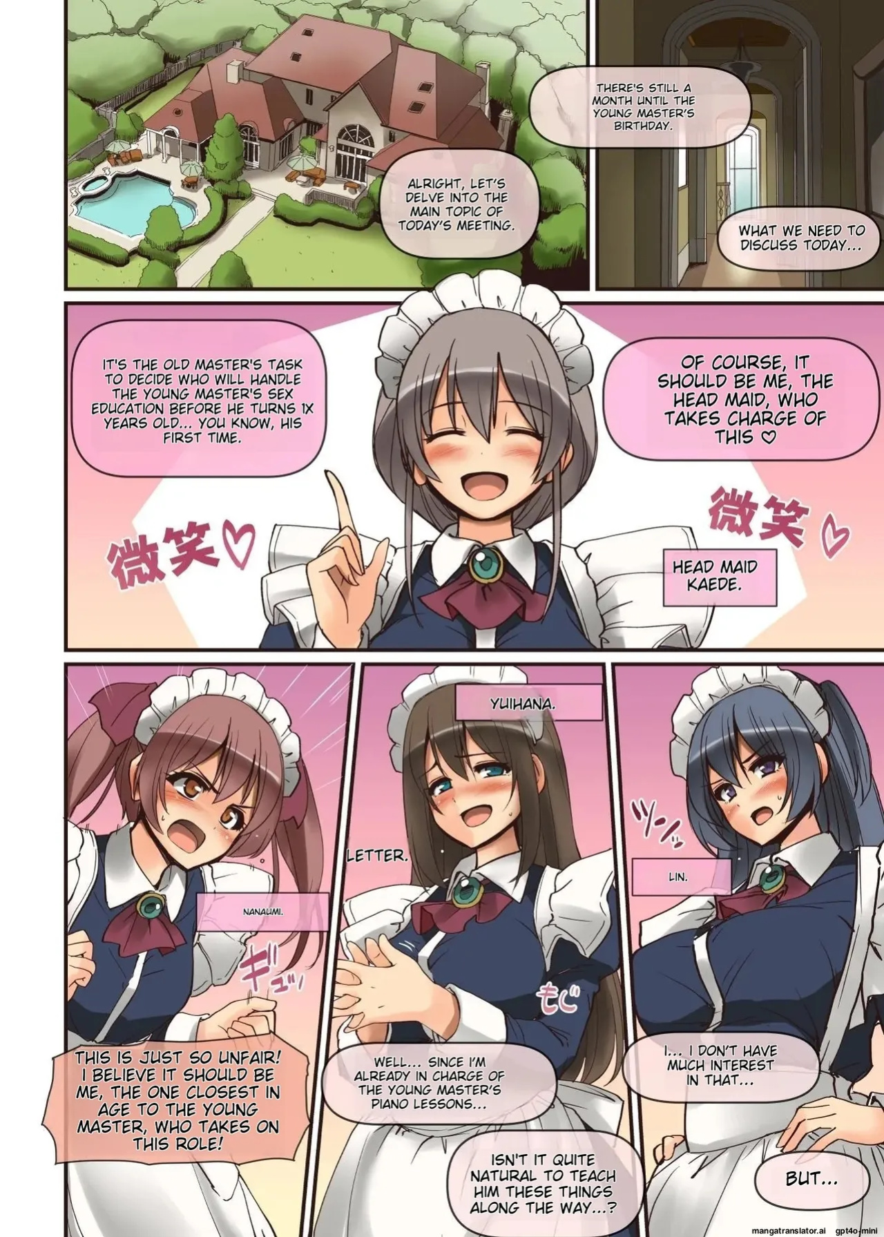 [Jinsei Yokosuberi. (Alexi Laiho)] Maid-san to Manabu Onnanoko no Karada [MTL]