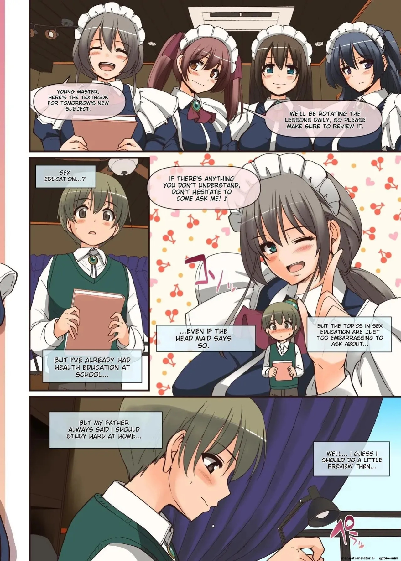 [Jinsei Yokosuberi. (Alexi Laiho)] Maid-san to Manabu Onnanoko no Karada [MTL]