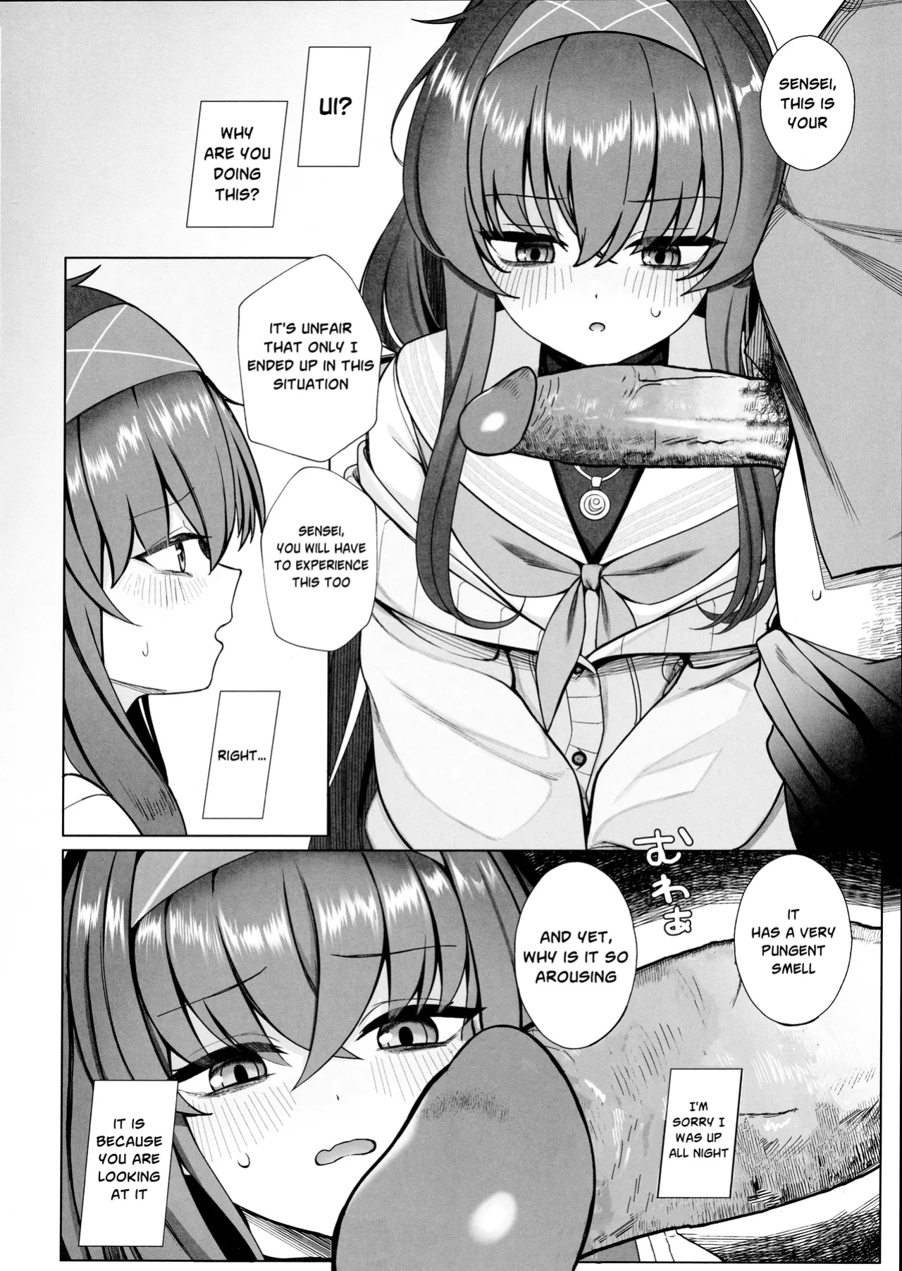 (C103) [Lactucopicrin (Momoiro Retas)] Ui no Usui Book | Ui's thin book (Blue Archive) [Telegram_COHQTG] [Decenrosed]