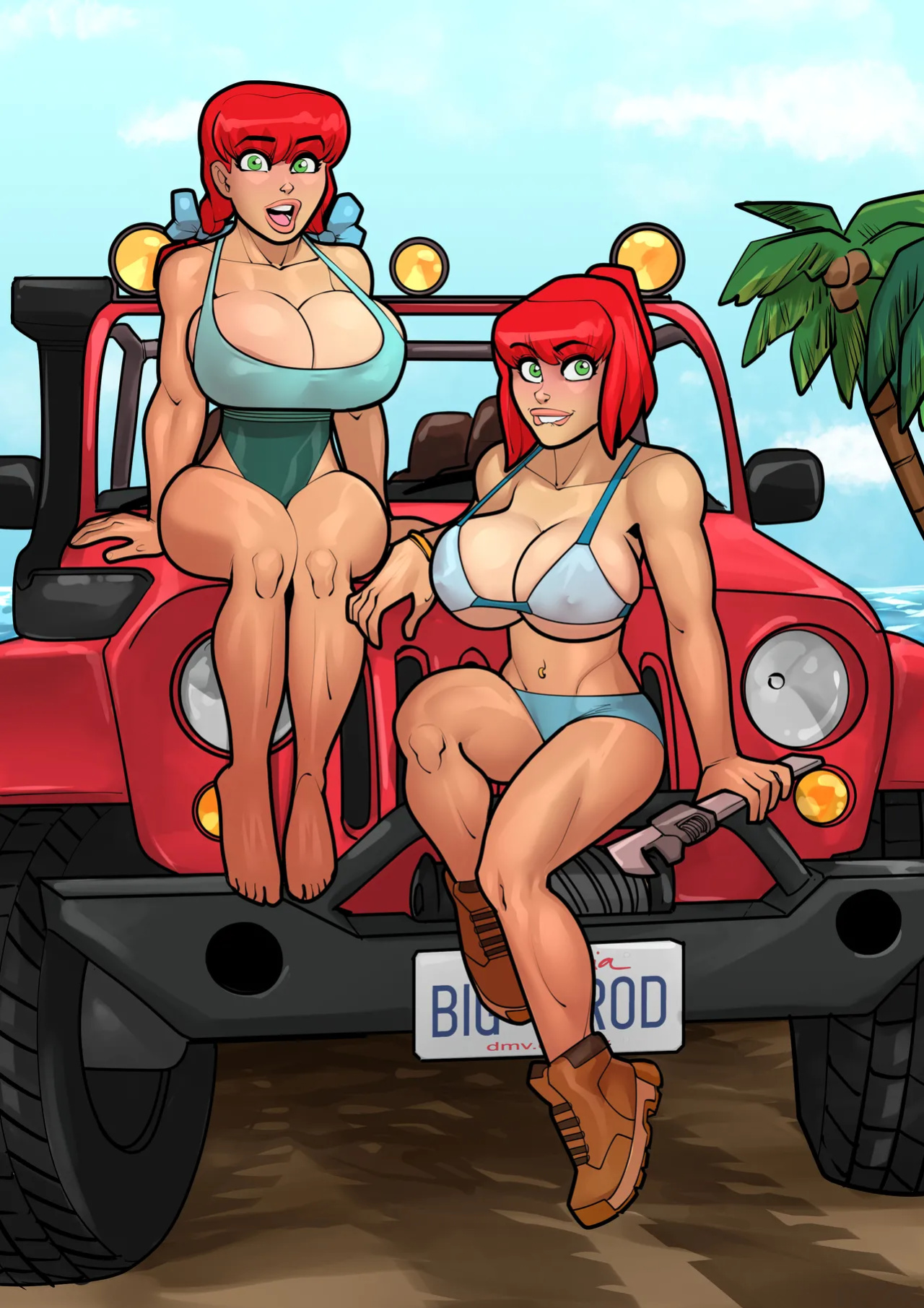 [Multiple Artists] Size Queen Swimsuit Issue