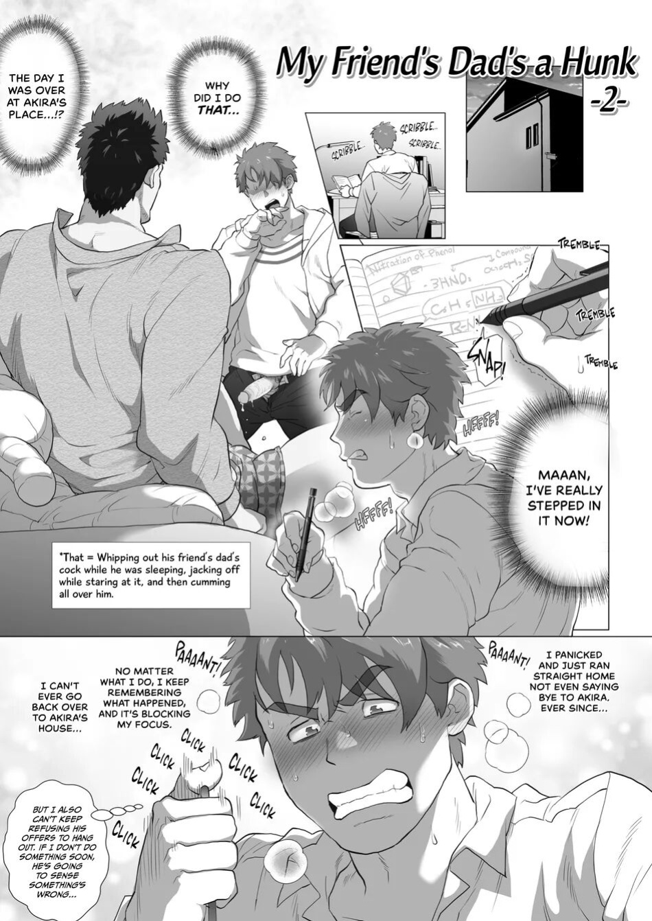 My Friend's Dad is a Hunk chapter 1+2