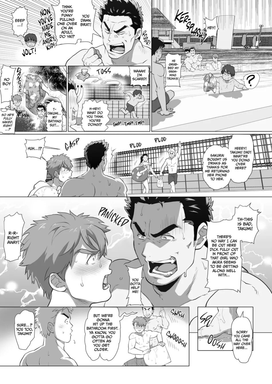 My Friend's Dad is a Hunk chapter 3+4