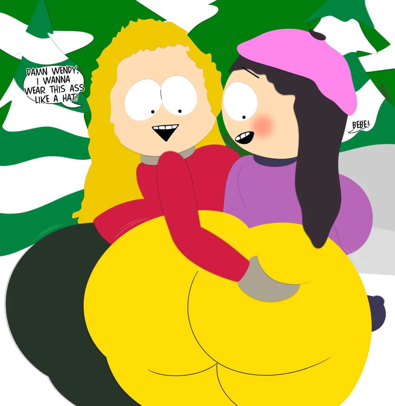 [3BArts] Wendy & Bebe (South Park)
