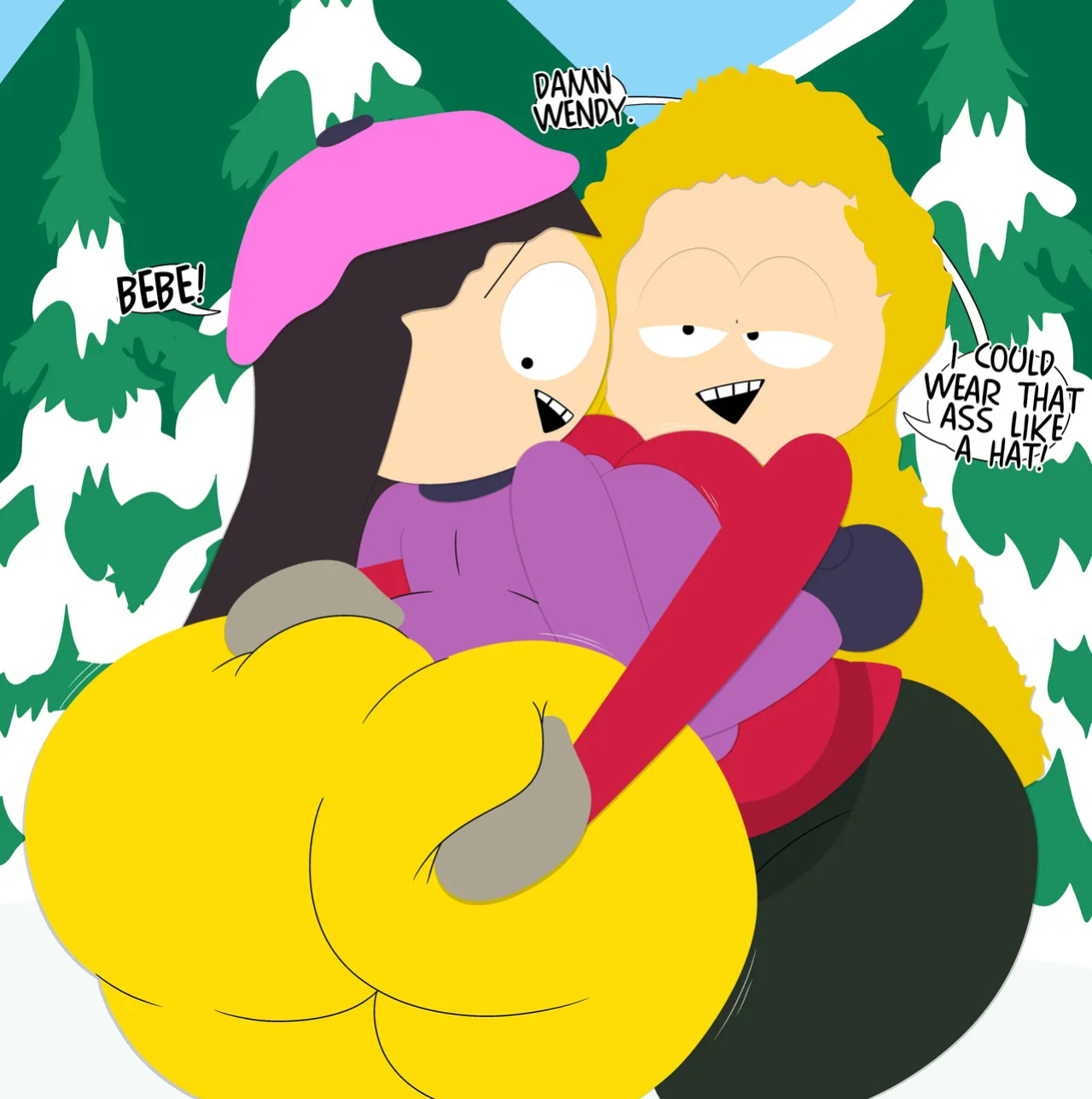 [3BArts] Wendy & Bebe (South Park)
