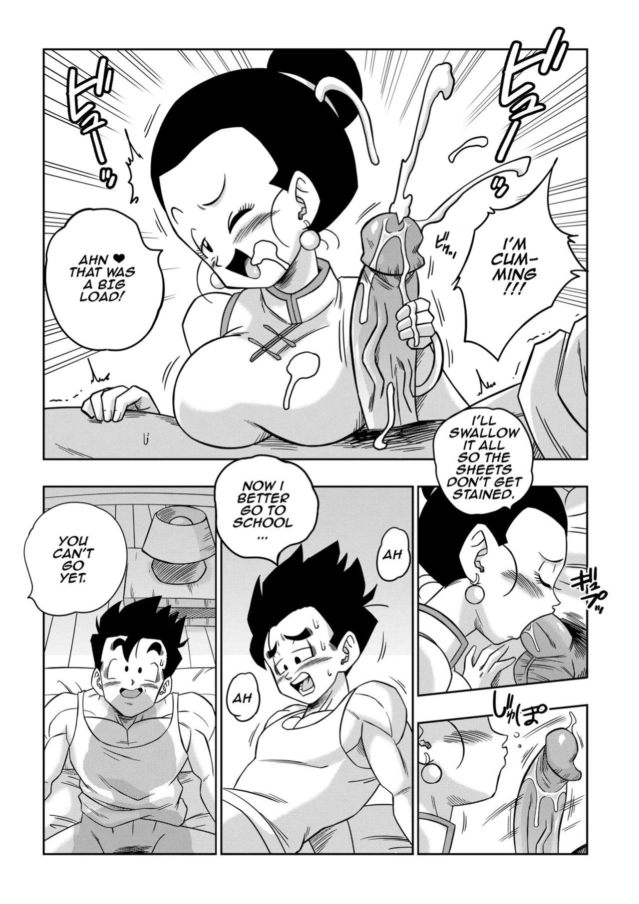 (Uncensored) [Yamamoto] LOVE TRIANGLE Z PART 5 (Dragon Ball Z)