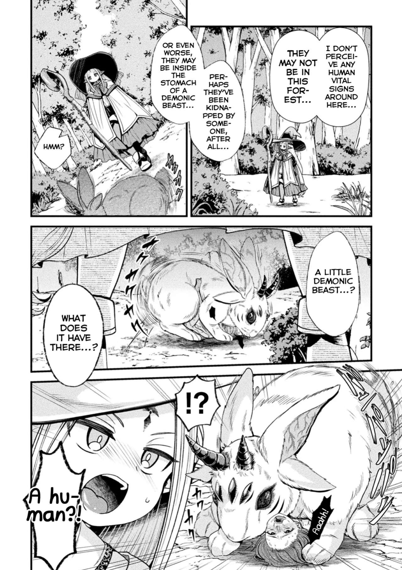 [Chifuyu Appleton] Elf no Kenja wa Chiisana Majuu no Suana e to Kiyu (2D Dream Magazine Vol. 123) [Shiranai Translations]