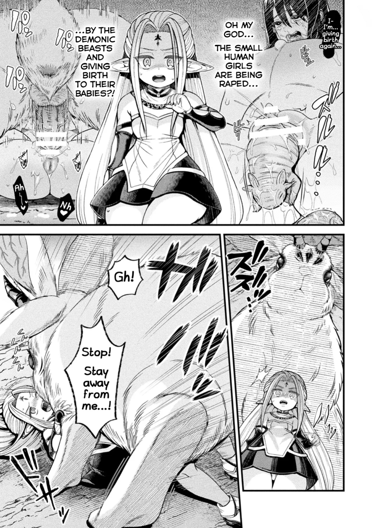 [Chifuyu Appleton] Elf no Kenja wa Chiisana Majuu no Suana e to Kiyu (2D Dream Magazine Vol. 123) [Shiranai Translations]