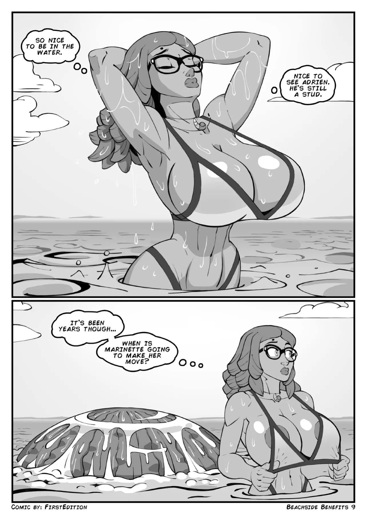 [FirstEd] Rena Rouge: Beachside Benefits (Miraculous Ladybug)