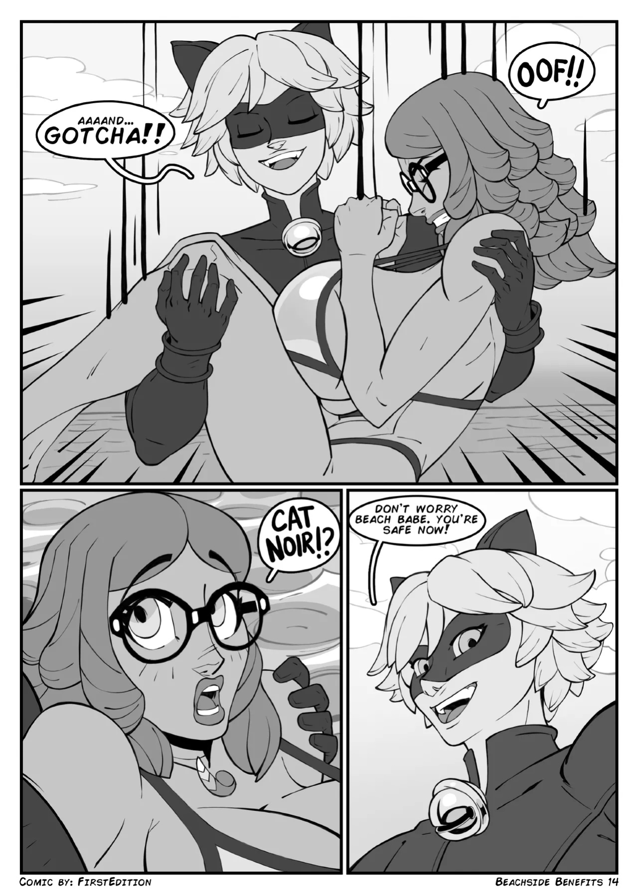 [FirstEd] Rena Rouge: Beachside Benefits (Miraculous Ladybug)