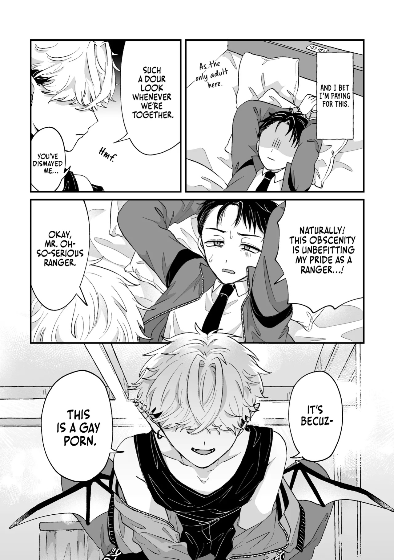[Chocoiku Sokutei. (Kashisaka Shisumeshi)] Datte Kore Ero Manga Nandatteba | It's becuz this is a gay porn [Pub Faggots]