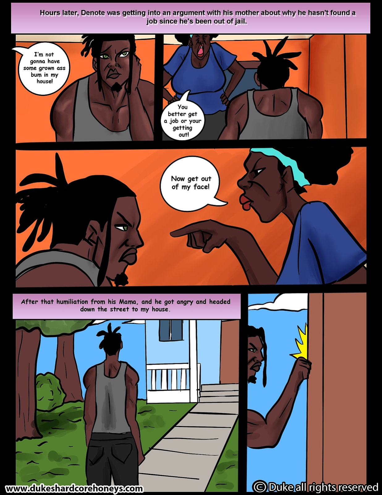 [DukesHardcore] Ms. Jiggles - Visit From the Neighbor