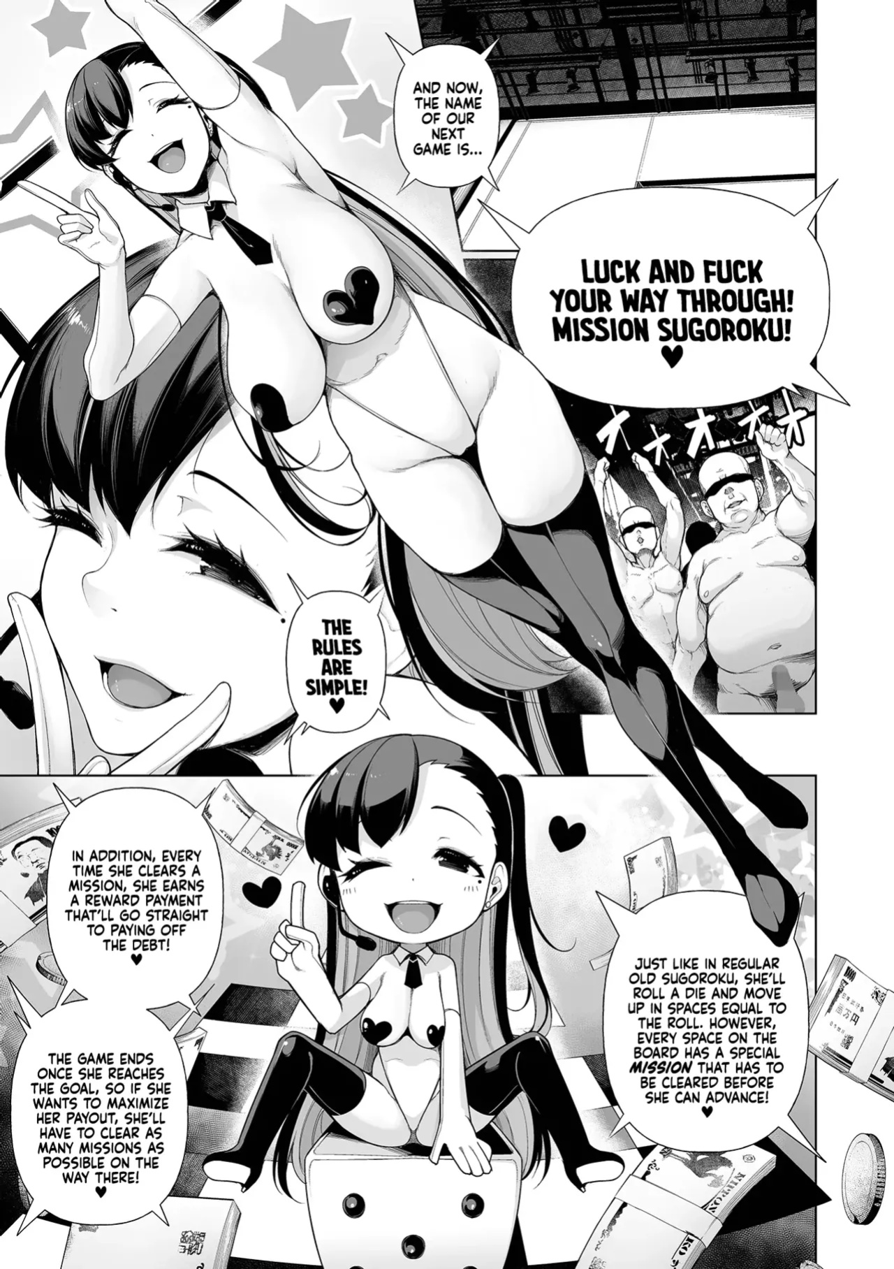 [Sakamata Nerimono] Shakkin Hensai Variety Karada de HaraimaSHOW! 5 | Debt Settlement Variety Gameshow 5 (COMIC Mate Legend Vol. 56 2024-04) [Xzosk]