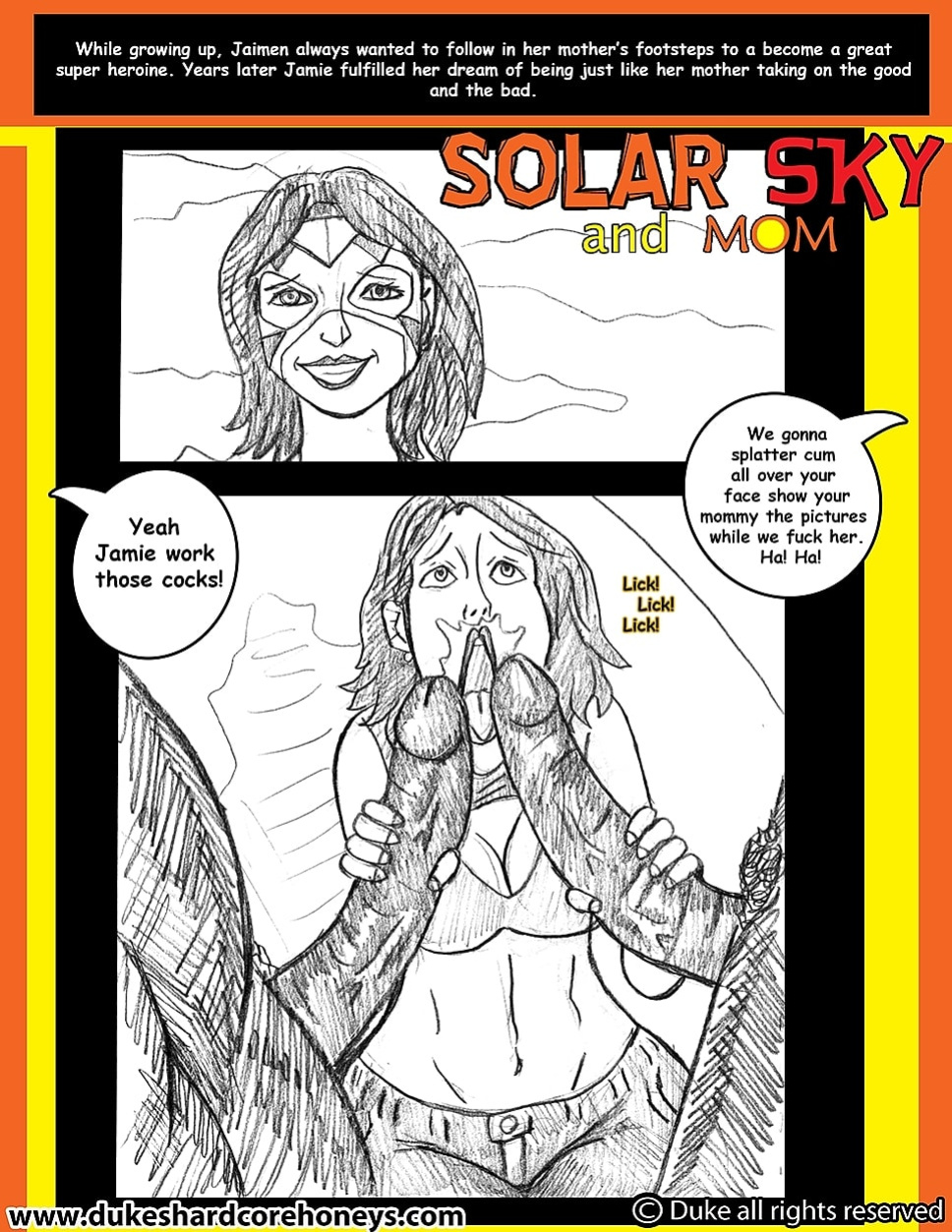 Solar Sky and Mom