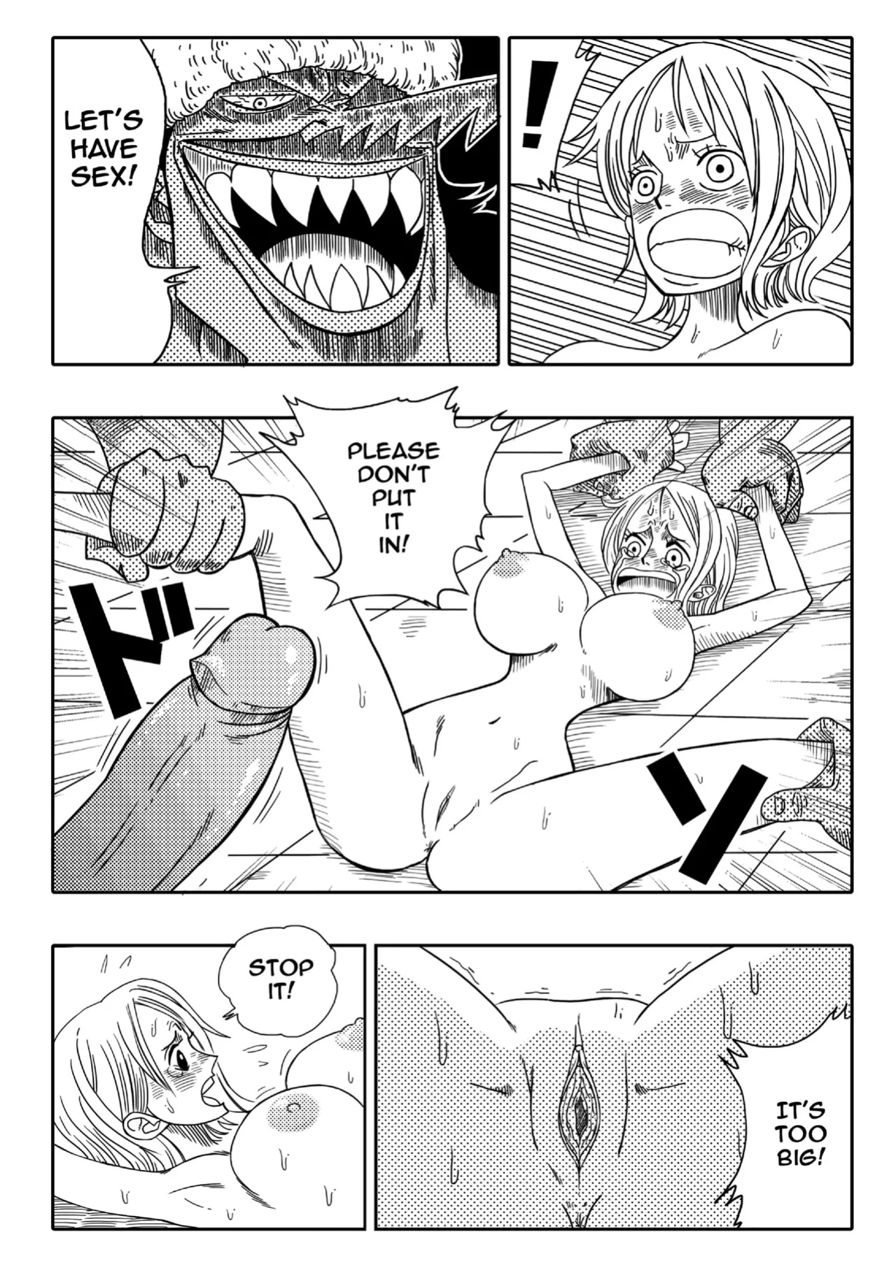 [Yamamotodoujinshi] Nami vs Arlong Uncensored