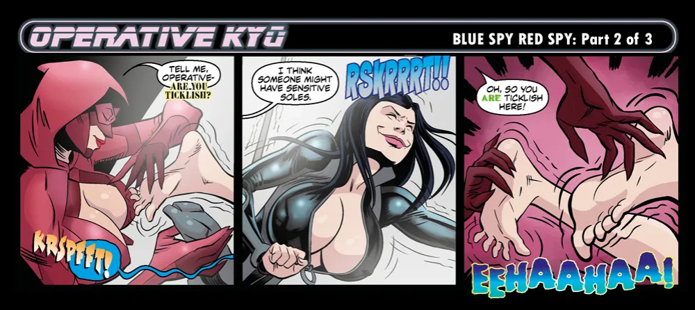 Bandito - OPERATIVE KYU - 3 Panel Comic