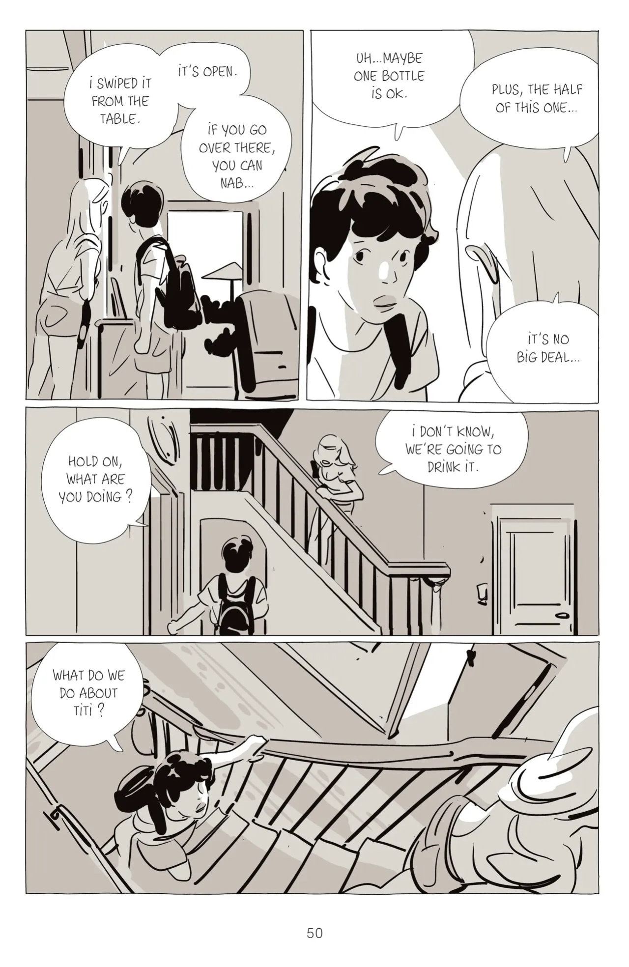 [Bastien Vivès] A Sister