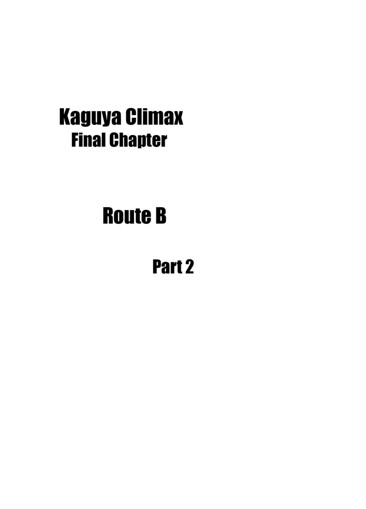 Kaguya Climax 8B: The Heroine of Justice’s Public Corruption