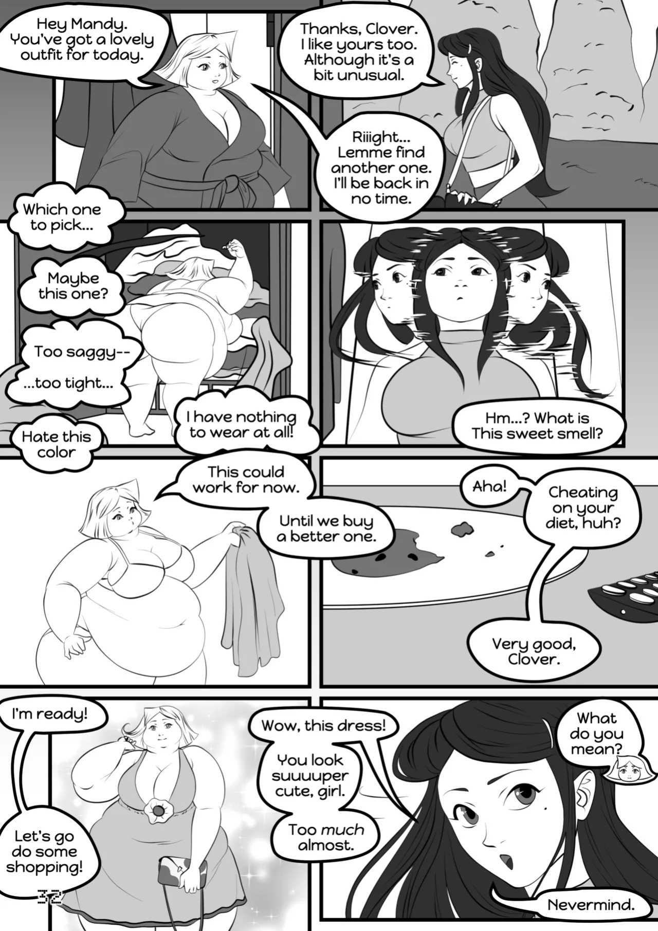[azumaonfire] Clover Weight Gain