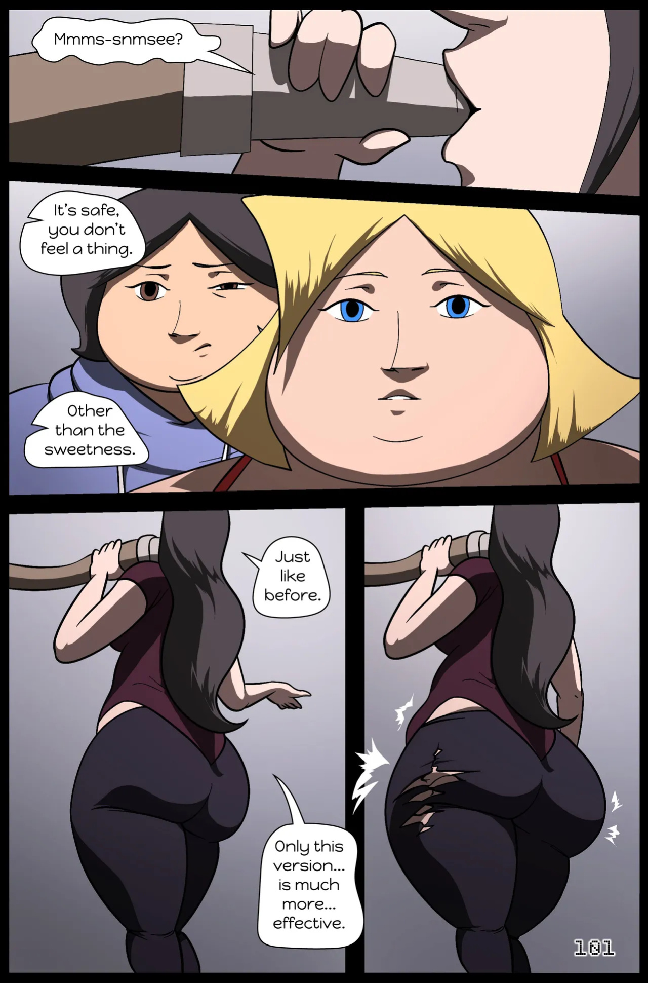 [azumaonfire] Clover Weight Gain