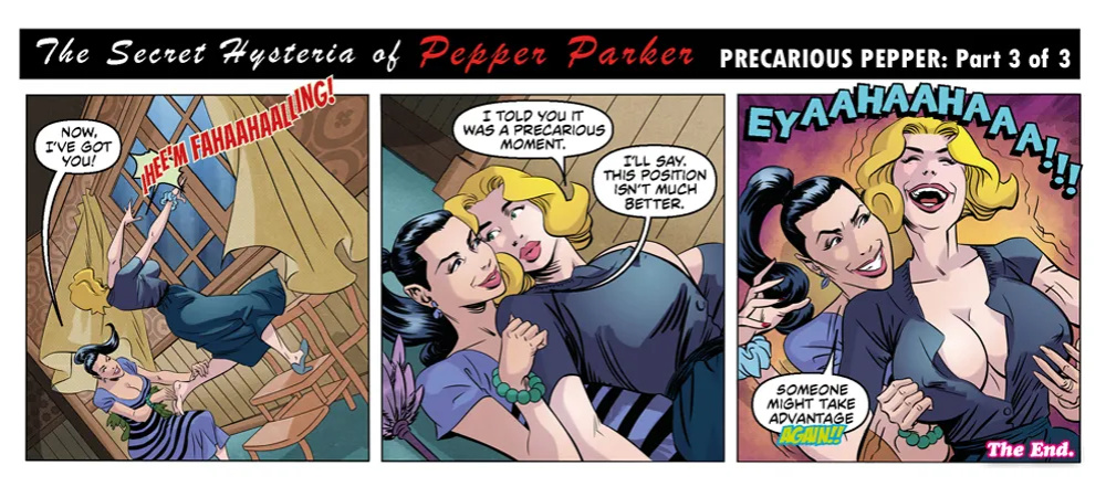 Bandito - Pepper Parker - 3 Panel Comic