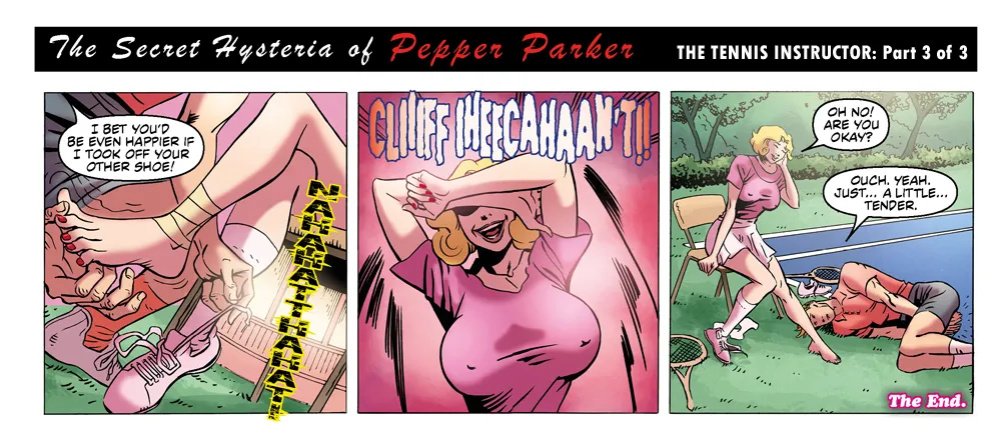 Bandito - Pepper Parker - 3 Panel Comic