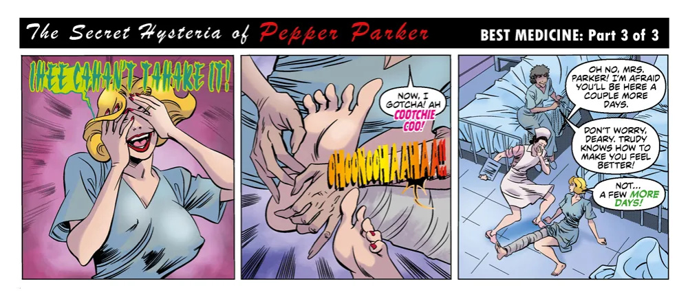 Bandito - Pepper Parker - 3 Panel Comic