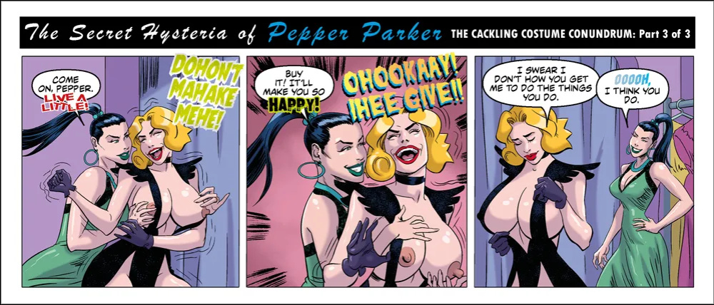 Bandito - Pepper Parker - 3 Panel Comic