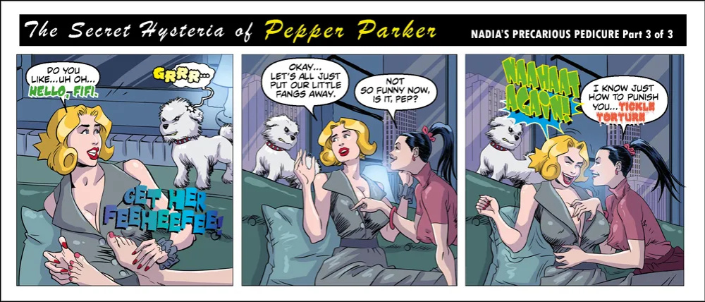 Bandito - Pepper Parker - 3 Panel Comic