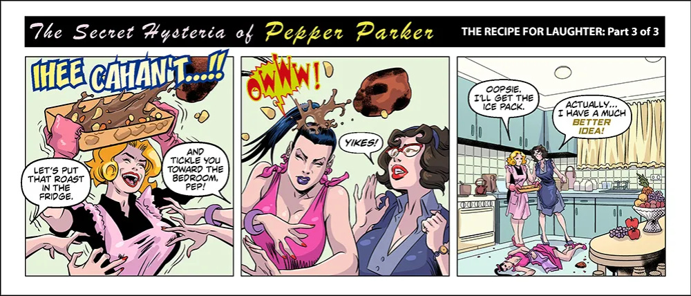 Bandito - Pepper Parker - 3 Panel Comic