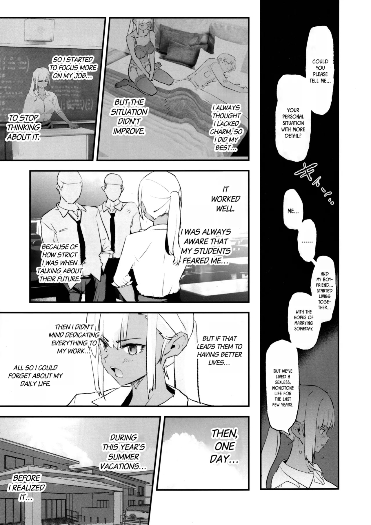 (C104) [Yami ni Ugomeku (Dokurosan)] Onaho Gasshuku Saimin Dosukebe Interview + Omake [Kinsei Translations]