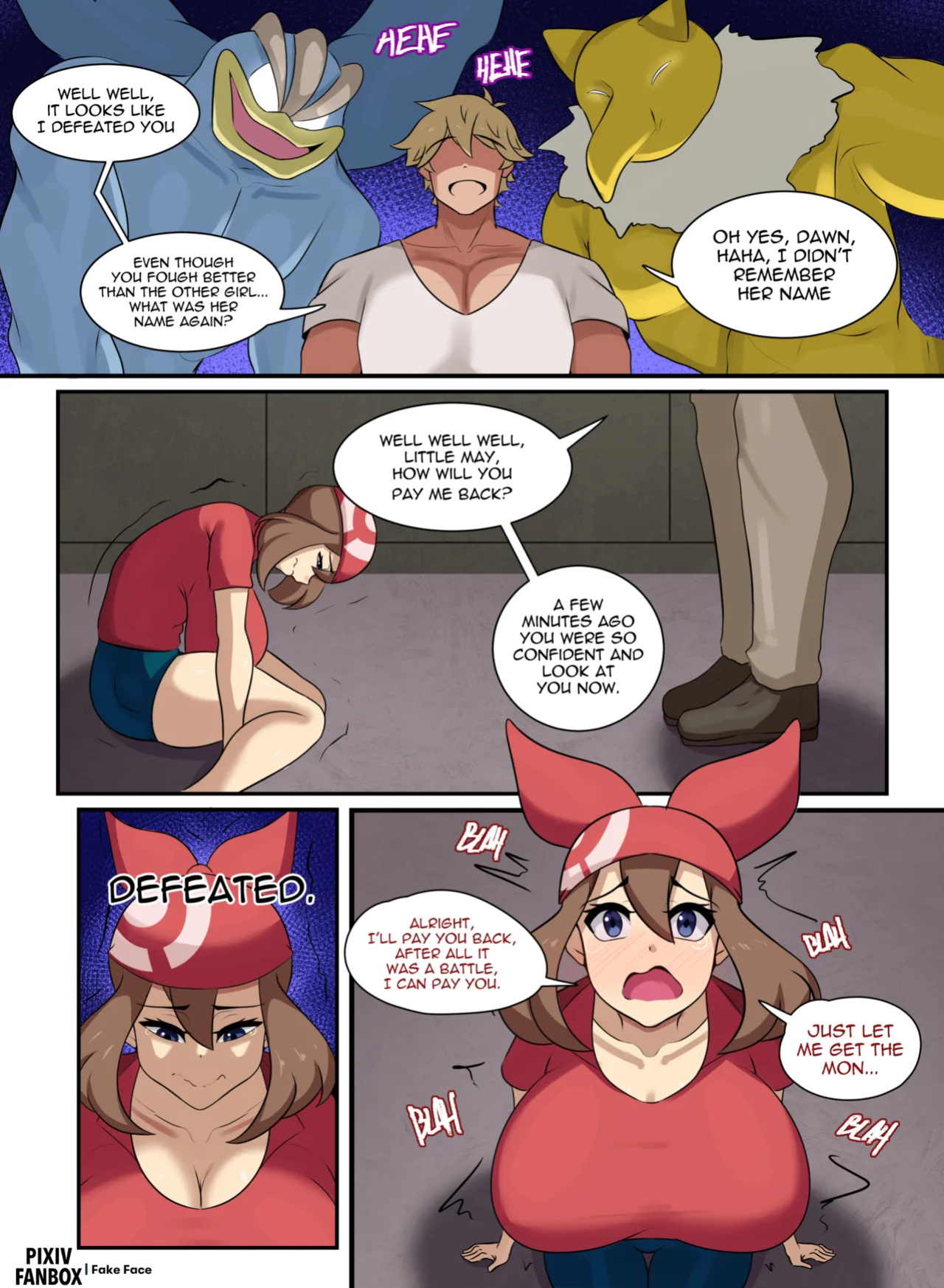 [Fake Face] Pokemon Breeders May and Dawn